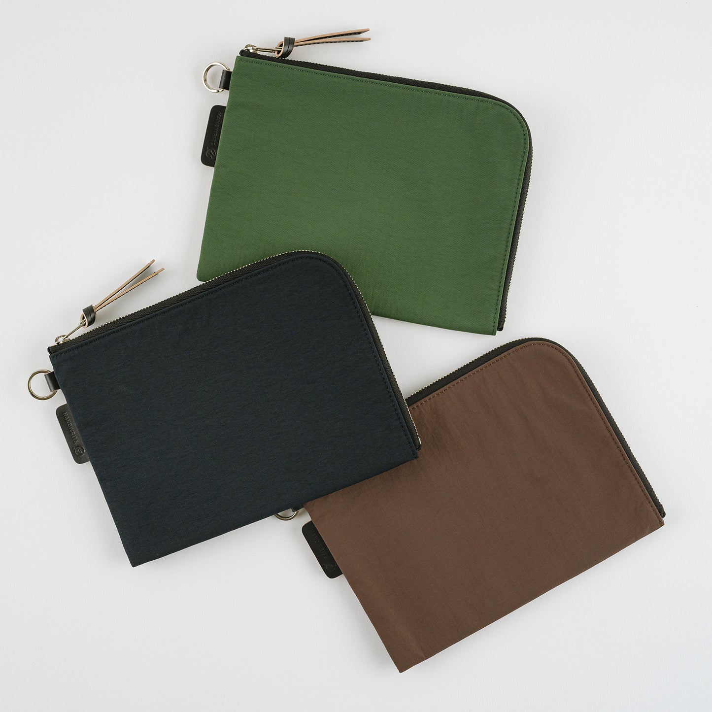 Hobonichi A6 Tragen Flat Pouch - Green