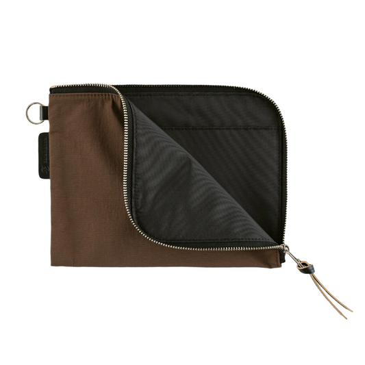 Hobonichi A6 Tragen Flat Pouch - Brown