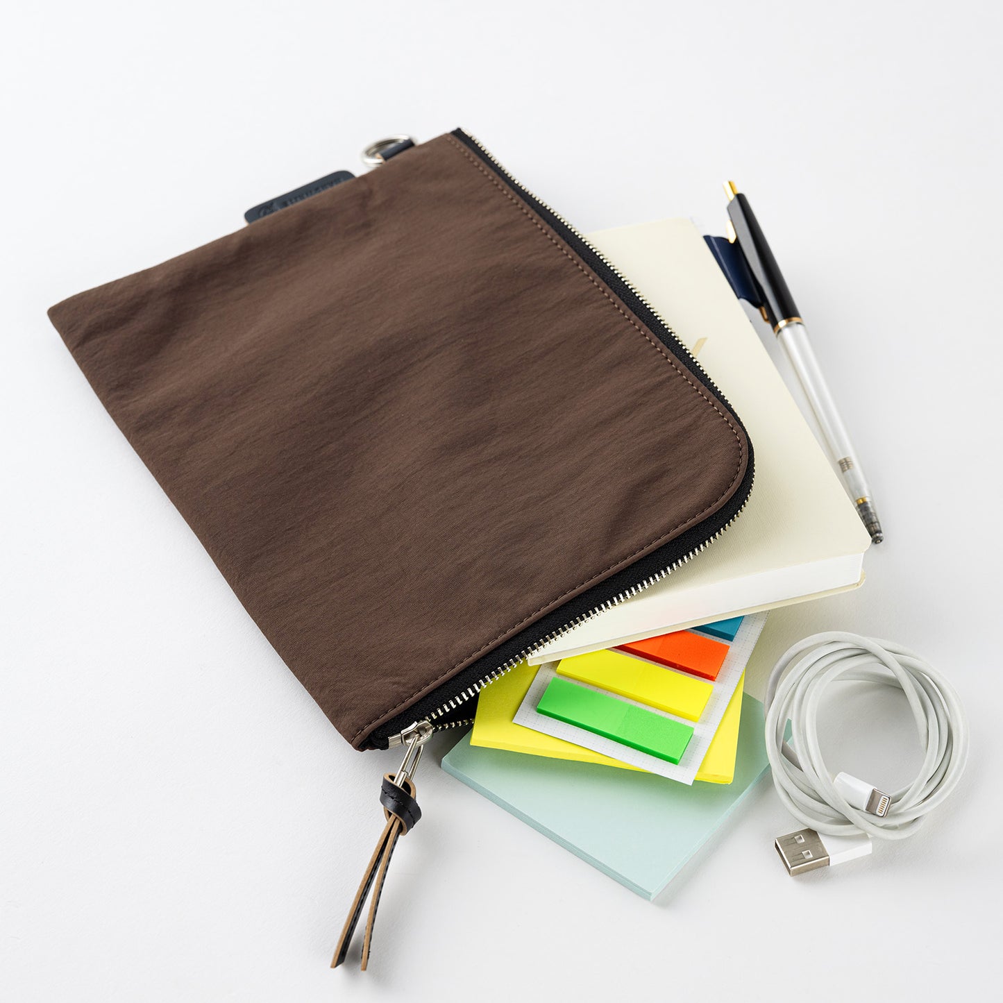 Hobonichi A6 Tragen Flat Pouch - Brown