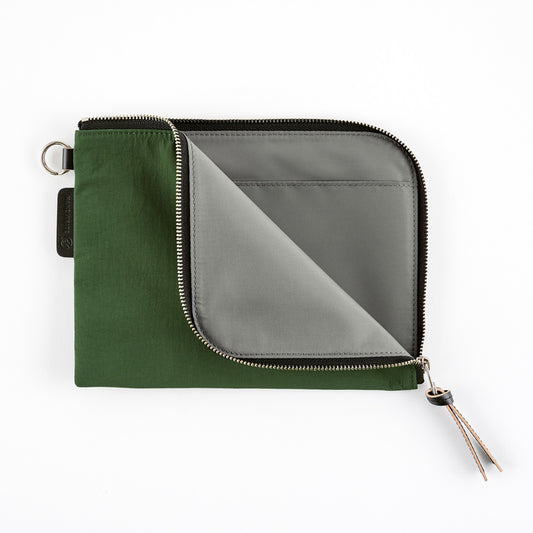Hobonichi A6 Tragen Flat Pouch - Green