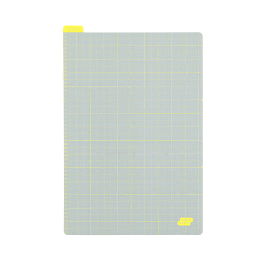Hobonichi A6 Pencil Board - Ice Gray x Yellow