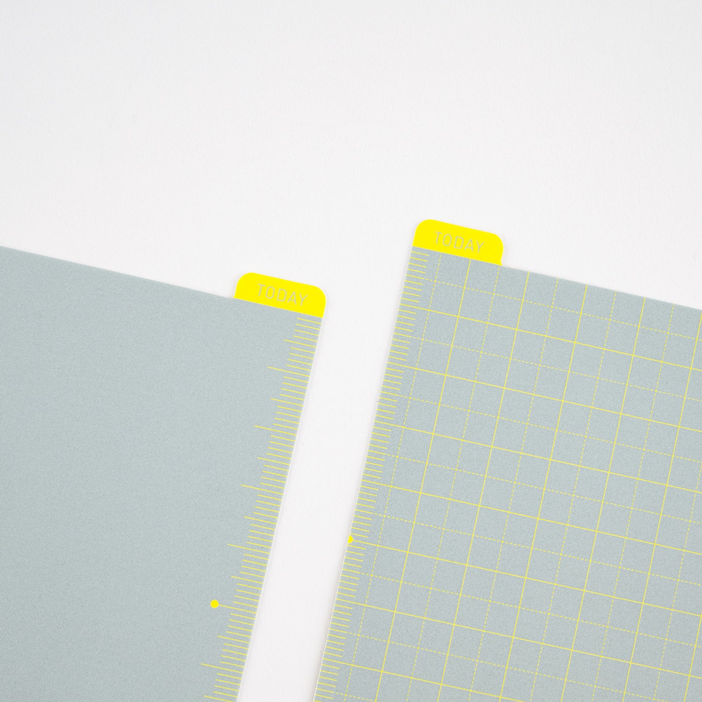 Hobonichi A6 Pencil Board - Ice Gray x Yellow