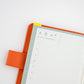 Hobonichi A6 Pencil Board - Ice Gray x Yellow