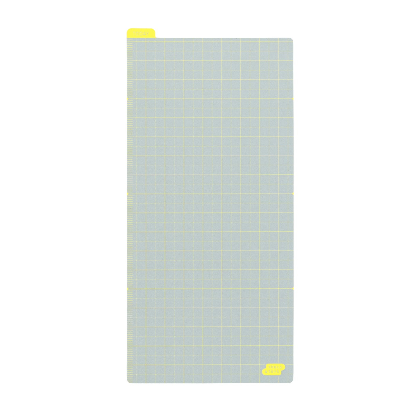 Hobonichi Weeks Pencil Board - Ice Gray x Yellow
