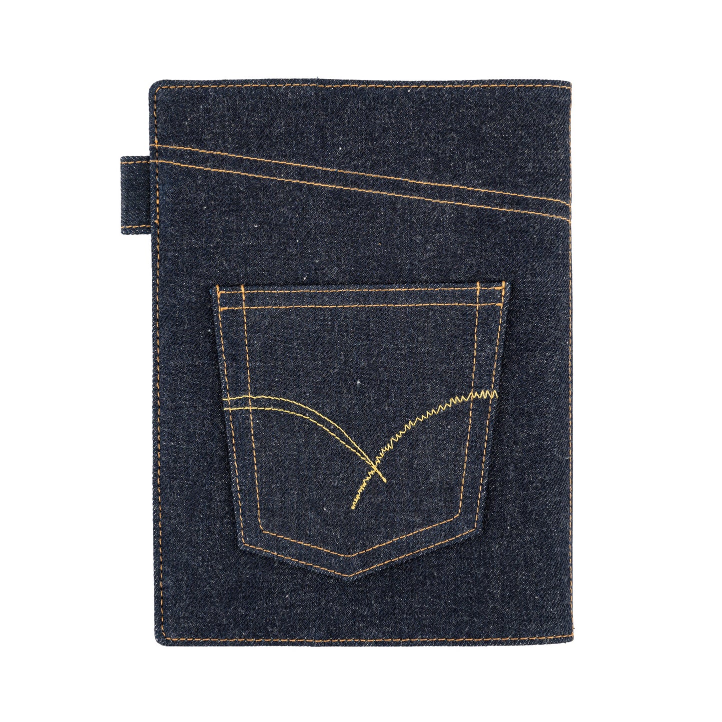 Hobonichi A5 Cousin 5-Year Cover Only - Hollywood Ranch Market: Indigo Jeans Pocket