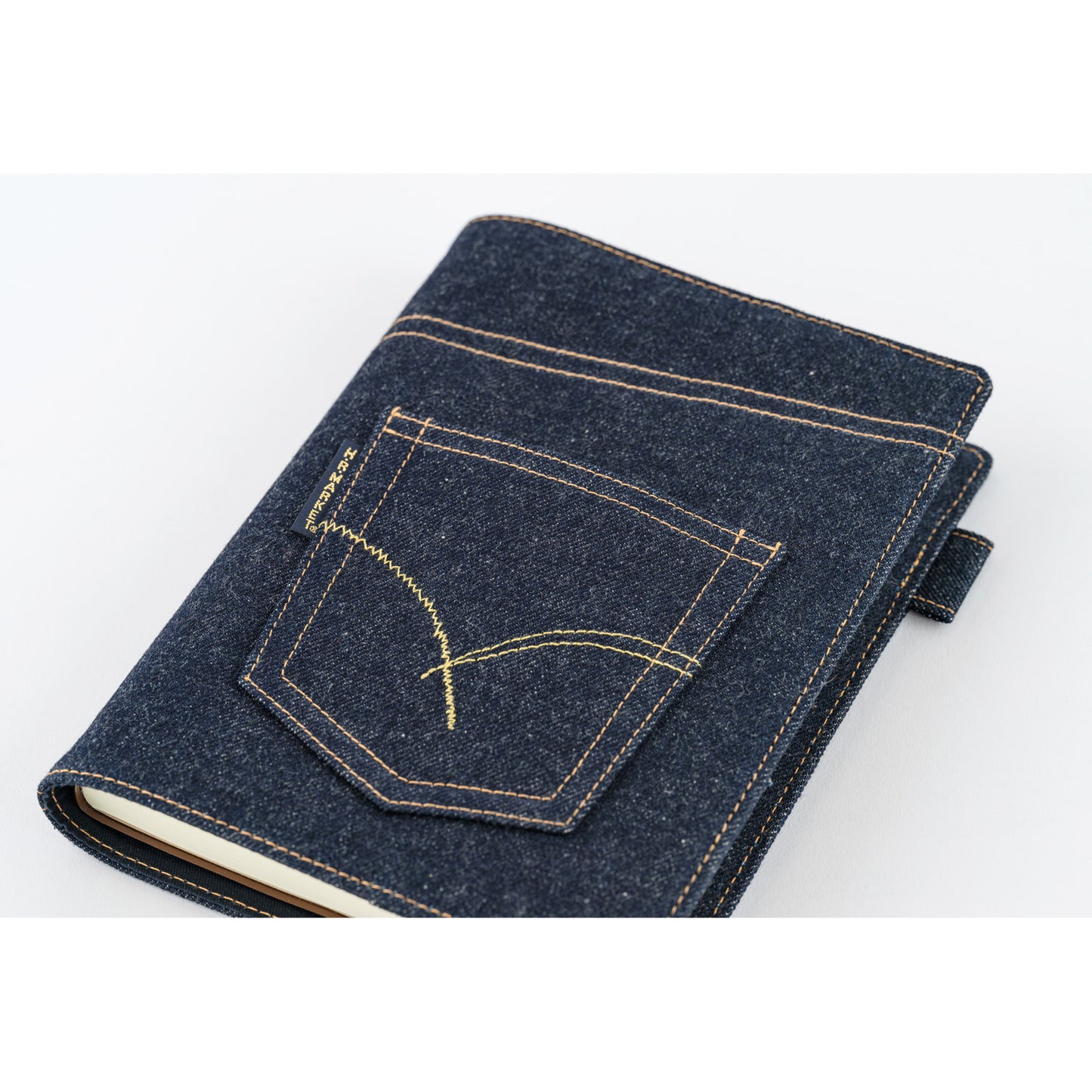 Hobonichi A5 Cousin 5-Year Cover Only - Hollywood Ranch Market: Indigo Jeans Pocket