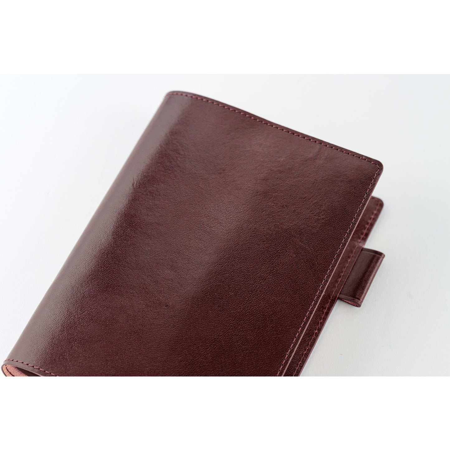 Hobonichi A6 Techo 5-Year Leather Cover Only - Dark Cherry