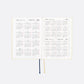 Hobonichi HON 2025 A6 Techo Hardcover Book - Slash (Ivory)