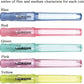 Pilot Kaküno Fountain Pen -Family Series Girl  Translucent Pink (Fine)