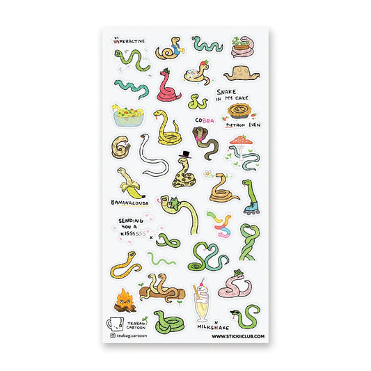 Faire Stickii Sticker Sheet - Delightful Danger Noodles