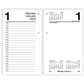At-A-Glance 2025 Daily Calendar Refill (6" x 4")
