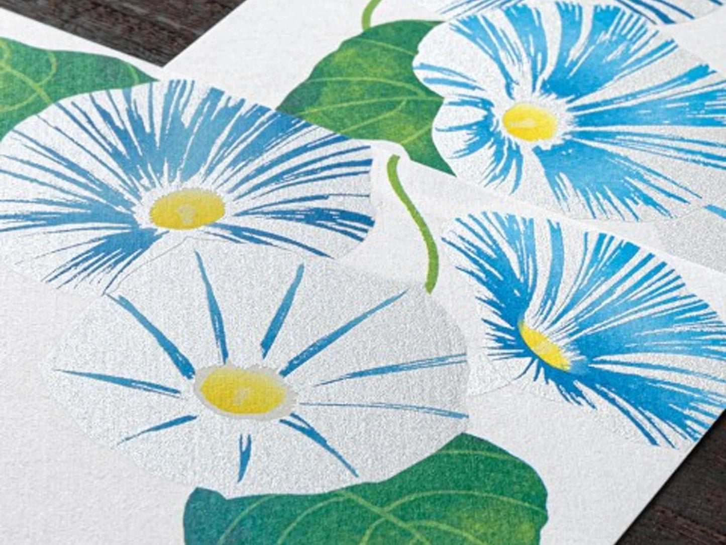 Midori Letterpad - Morning Glory (Silk Printing)