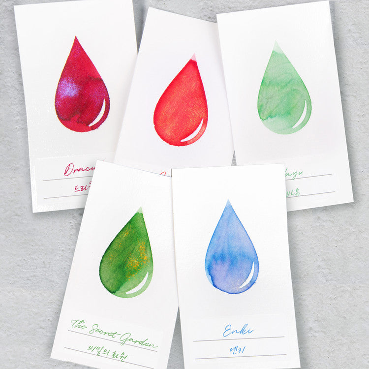 Wearingeul Ink Swatch Card - Ink Drop