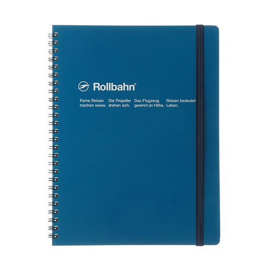 Delfonics Rollbahn Spiral A5 Notebook - Blue