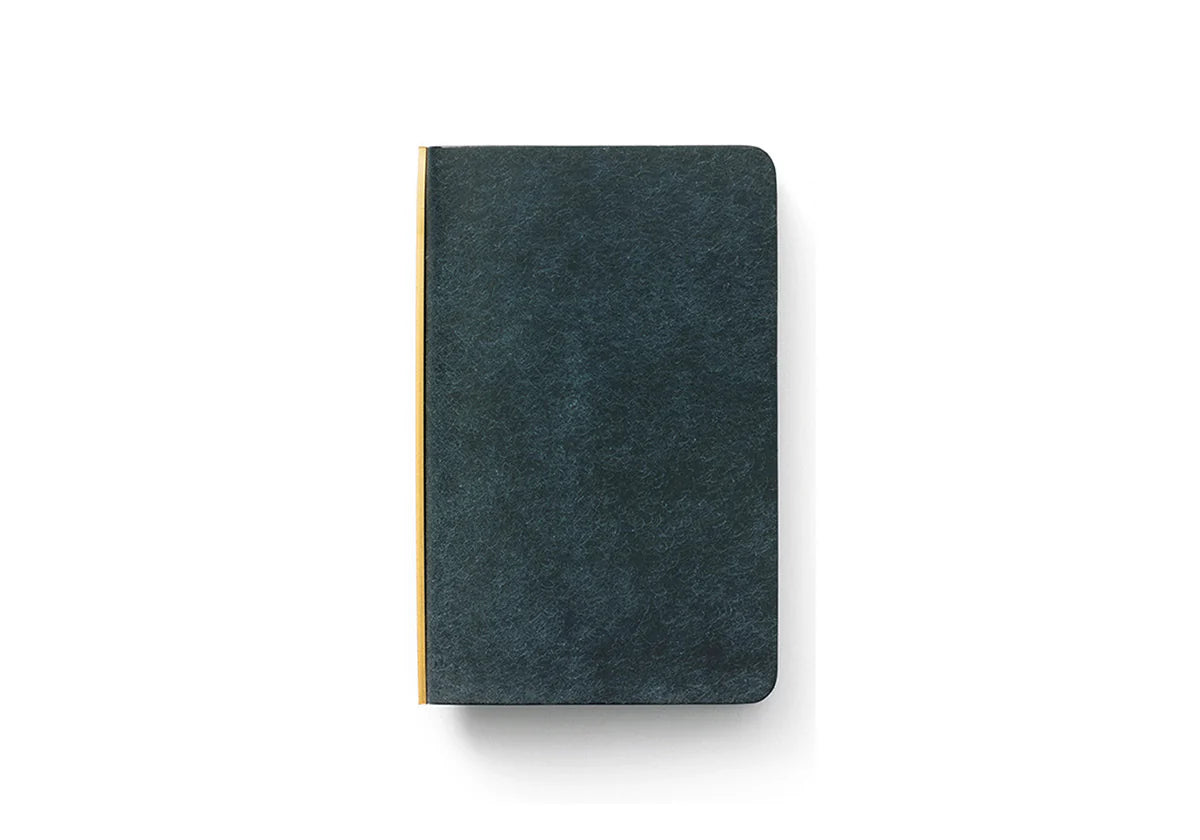PLOTTER Mini 5 Size Pueblo 5-Ring Leather Binder - Navy