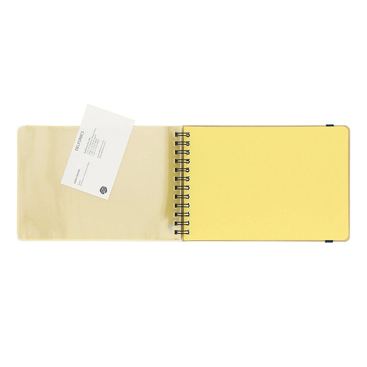 Delfonics Rollbahn Horizontal Spiral Medium Notebook - Dark Blue