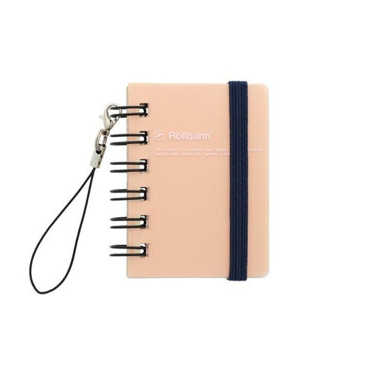 Delfonics Rollbahn micro! Spiral Notebook - CLEAR Pink