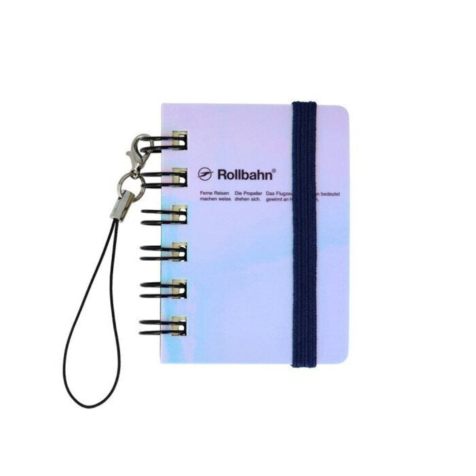 Delfonics Rollbahn micro! Spiral Notebook - Metallic Polarize