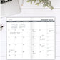 AT-A-GLANCE 2025 Monthly Planner Refill for 70-064, Pocket (3 1/2" x 6")