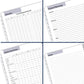 AT-A-GLANCE 2025 DayMinder Executive Weekly Monthly Refill for G545 (7" x 8 3/4")