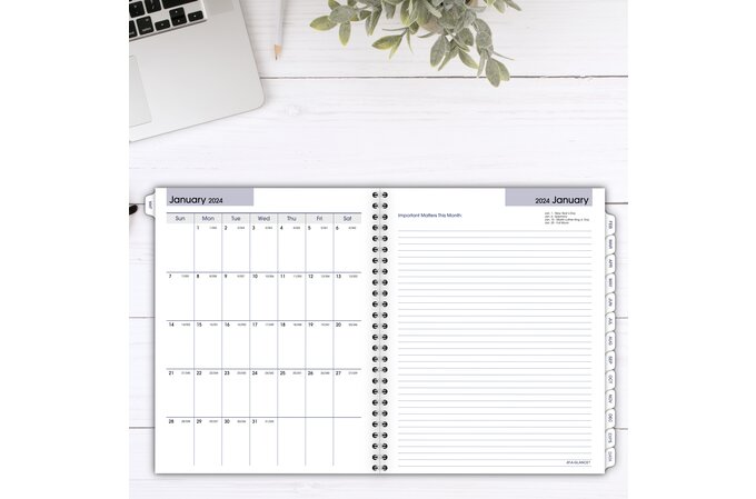 AT-A-GLANCE 2025 DayMinder Executive Weekly Monthly Refill for G545 (7" x 8 3/4")
