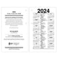 At-A-Glance 2025 Daily Calendar Refill (6" x 4")