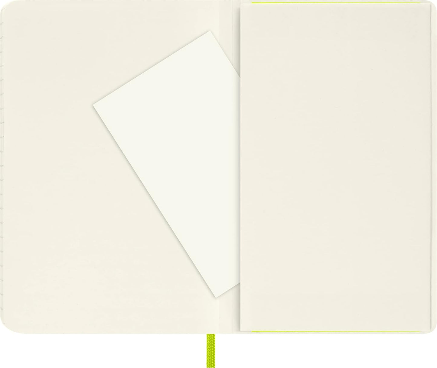 Moleskine Pocket Softcover Classic Ruled Notebook - Lemon Green