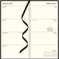 Letts of London 2026 Signature Bonded Slim Planner - Blue