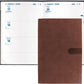 Quo Vadis 2026 Hebdo #56 Bi-Lingual Weekly/Monthly Planner - Texas Chocolate