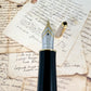 Pre-Owned Parker Sonnet Silver Tartan GT Fountain Pen 18K M