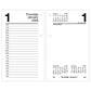 At-A-Glance 2026 Daily Loose-Leaf Desk Calendar Refill (6" x 4")
