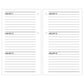 At-A-Glance 2026 Daily Loose-Leaf Desk Calendar Refill (6" x 4")