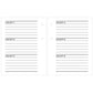 AT-A-GLANCE 2026 Mini Daily Loose-Leaf Desk Calendar Refill (3" x 3 3/4")