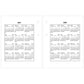 AT-A-GLANCE 2026 Mini Daily Loose-Leaf Desk Calendar Refill (3" x 3 3/4")