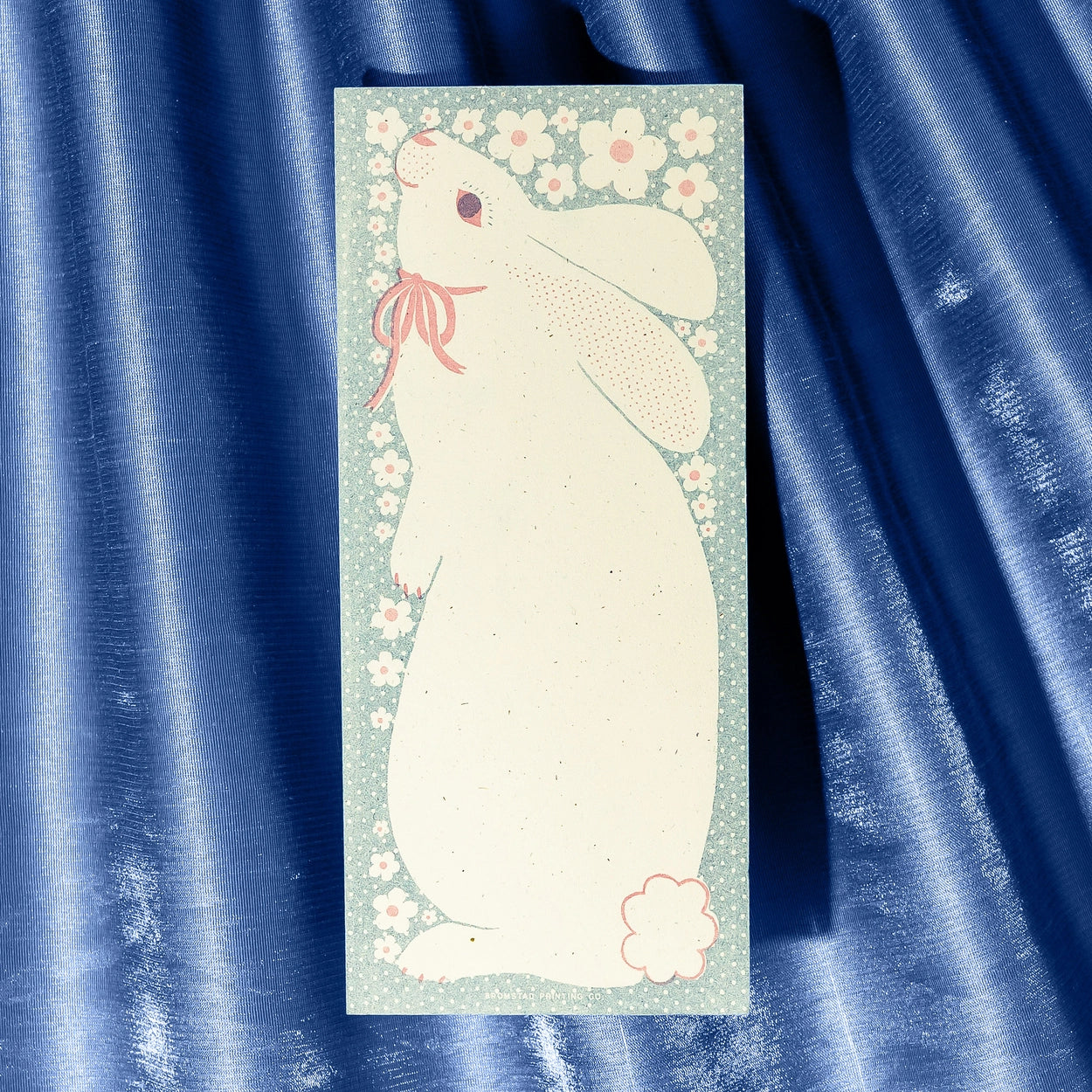 Bromstad Printing Risograph Notepad - Bunny