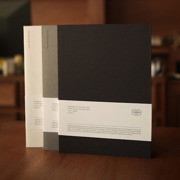 Dominant Industry A5 Takasago Fountain Pen Notebook - Grid
