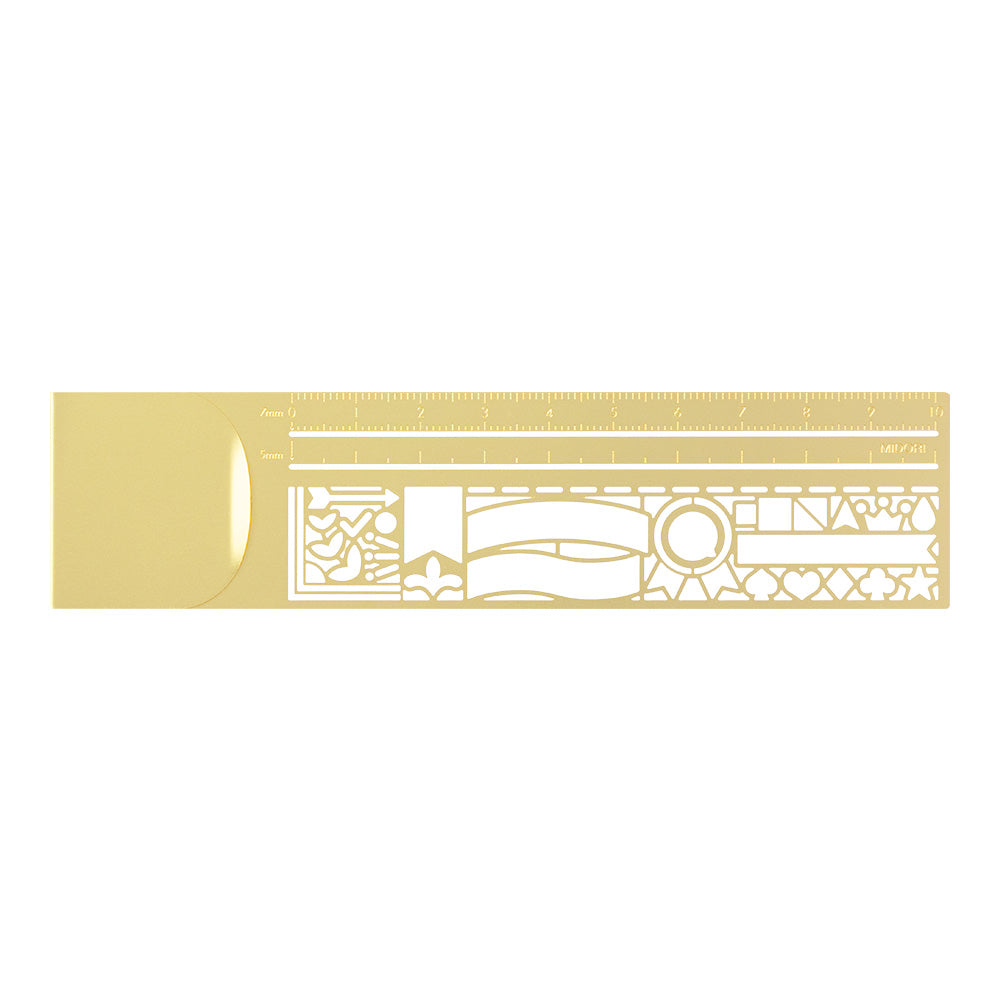Midori Clip Ruler - Decorative