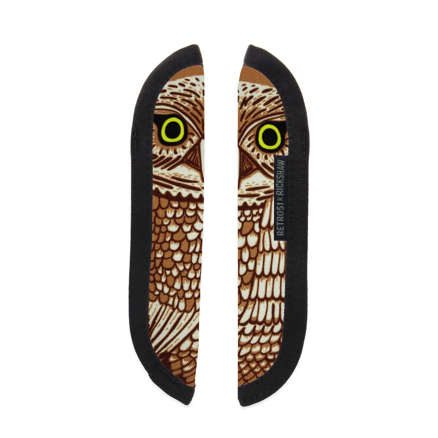 Rickshaw Bagworks 1-Pen Sleeve - Owl Rescue (Retro 51 Design)