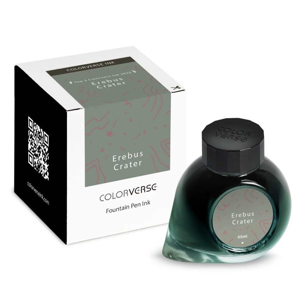 Colorverse Erebus Crater (65ml) Bottled Ink (2025 Colorvent Calendar Top 3 Series)