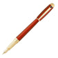 S.T. Dupont Line-D Firehead Guilloche Fountain Pen - Amber