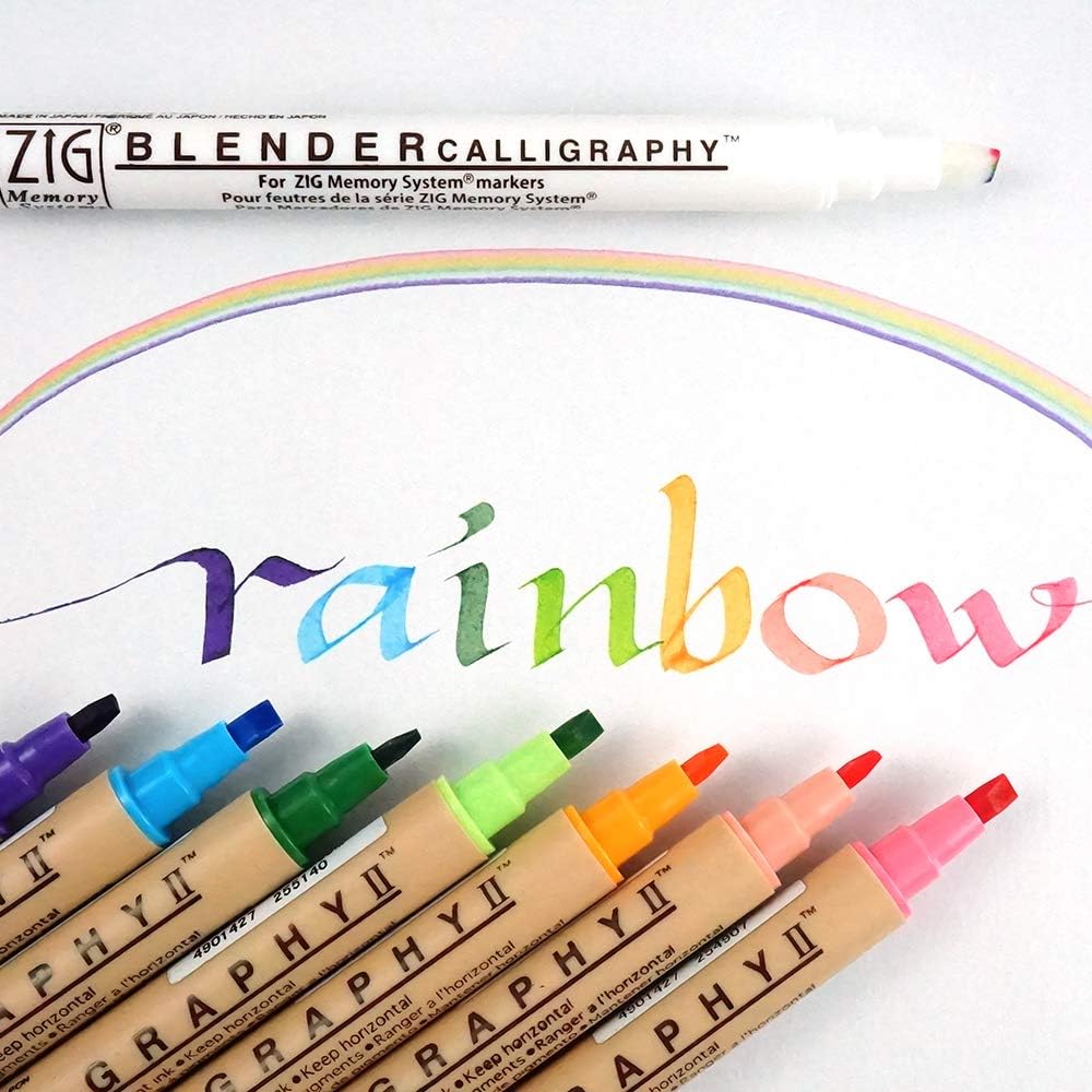 Kuretake Zig Calligraphy II Markers (Set of 12)