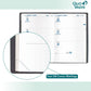 Quo Vadis 2026 Hebdo #56 Bi-Lingual Weekly/Monthly Planner - Texas Chocolate