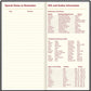 Letts of London 2026 Belgravia Slim Week to View Planner - Black (Landscape)