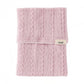 Midori Knitted Book Band with Pockets - Baby Pink