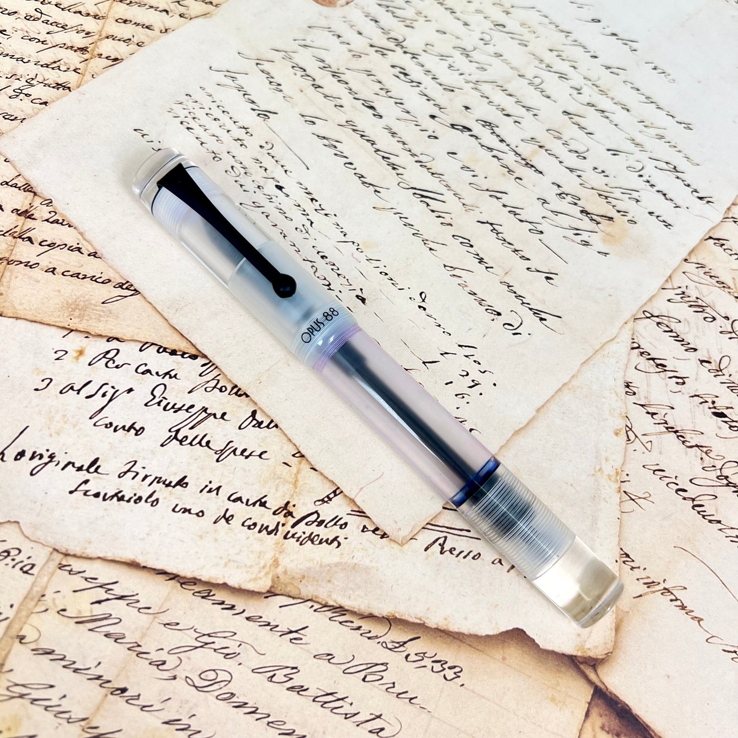 Pre-Owned Opus 88 Koloro Fountain Pen - Broad