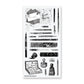 Faire Stickii Sticker Sheet - Antique Writing Set