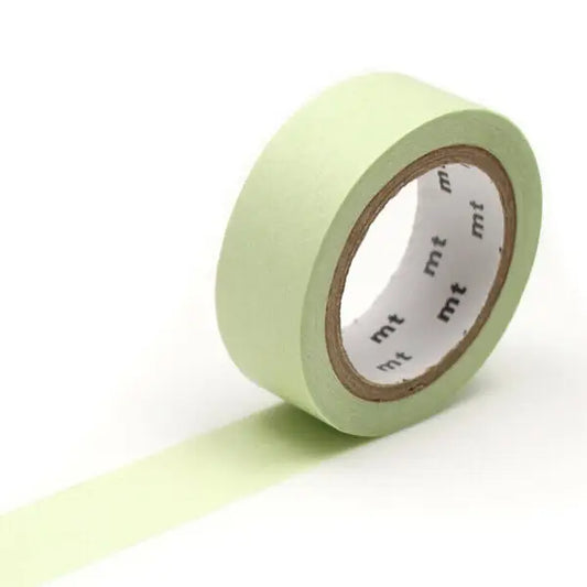 MT Masking Tape - Tape Single - Pastel Leaf (15mm)