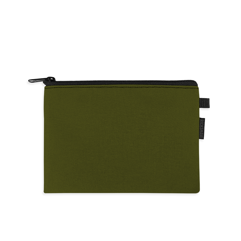 Rickshaw Bagworks Large Utility Pouch - Moss with Sandstone