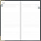Letts of London 2026 Slim Classic Week to View Planner - Black with Gold Corners (Upright)
