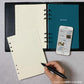 Laconic Style Note A5 6-Ring Binder - White